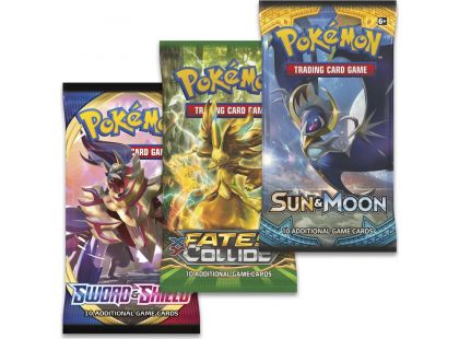 Pokémon TCG: Poké Ball Tin SS 2021 zlatý