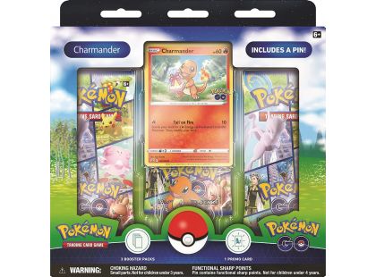 Pokémon TCG: Pokémon GO - Pin Box Charmander