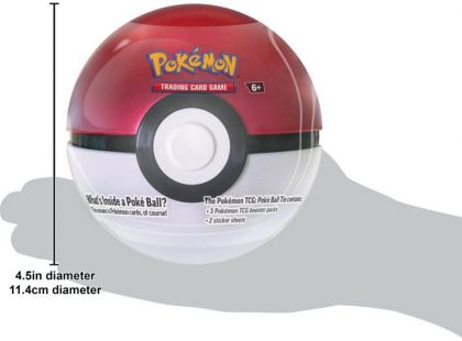 Pokémon TCG: September Pokeball Tin bílý - Poškozený obal