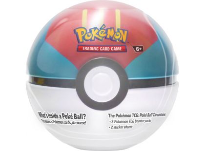 Pokémon TCG: September Pokeball Tin červeno-zelený