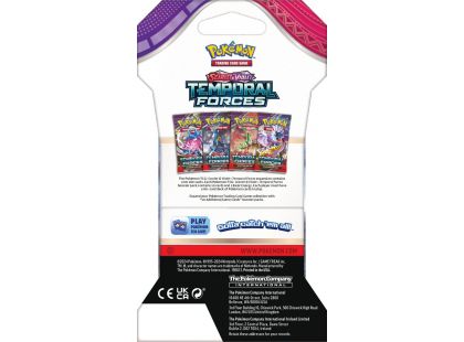 Pokémon TCG: SV05 Temporal Forces - 1 Blister Booster č.4