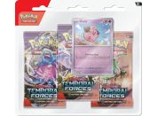 Pokémon TCG: SV05 Temporal Forces - 3 Blister Booster Cleffa