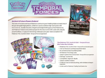 Pokémon TCG: SV05 Temporal Forces - Elite Trainer Box Flutter Mane