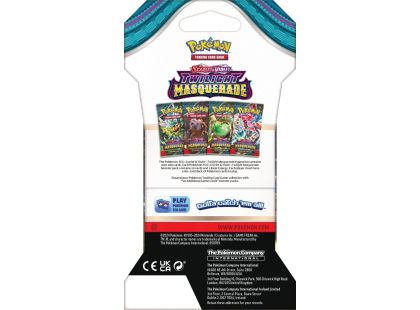 Pokémon TCG: SV06 Twilight Masquerade - 1 Blister Booster č. 2