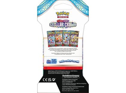 Pokémon TCG: SV07 Stellar Crown - 1 Blister Booster č.1