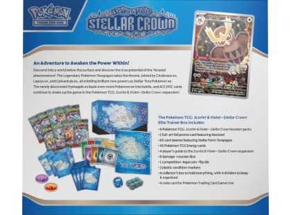Pokémon TCG: SV07 Stellar Crown - Elite Trainer Box