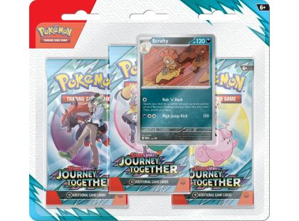 Pokémon TCG: SV09 Journey Together - 3 Blister Booster
