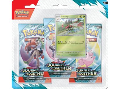 Pokémon TCG: SV09 Journey Together - 3 Blister Booster