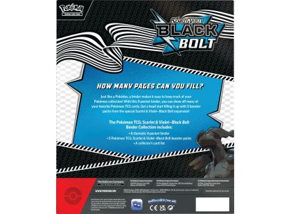 Pokémon TCG: SV10.5 Black Bolt - Binder Collection