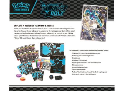 Pokémon TCG: SV10.5 Black Bolt - Elite Trainer Box