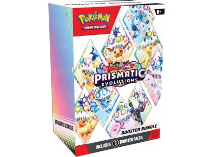 Pokémon TCG: SV8.5 Prismatic Evolutions - Booster Bundle Display