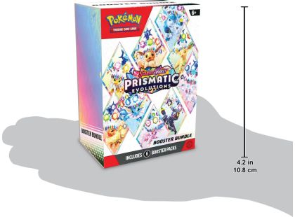 Pokémon TCG: SV8.5 Prismatic Evolutions - Booster Bundle Display