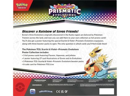 Pokémon TCG: SV8.5 Prismatic Evolutions - Poster Collection