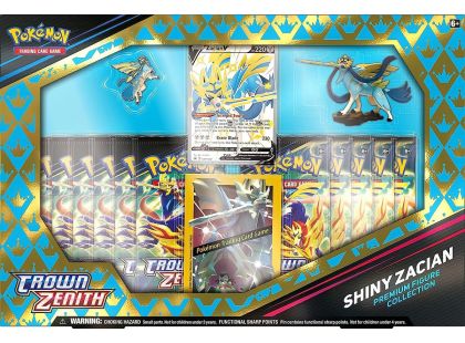 Pokémon TCG: Sword and Shield 12.5 Crown Zenith - Premium Figure Collection Shiny Zacian
