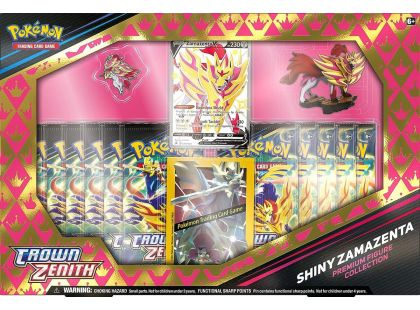 Pokémon TCG: Sword and Shield 12.5 Crown Zenith - Premium Figure Collection Shiny Zamazenta