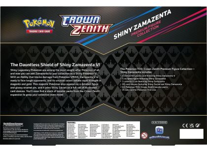 Pokémon TCG: Sword and Shield 12.5 Crown Zenith - Premium Figure Collection Shiny Zamazenta