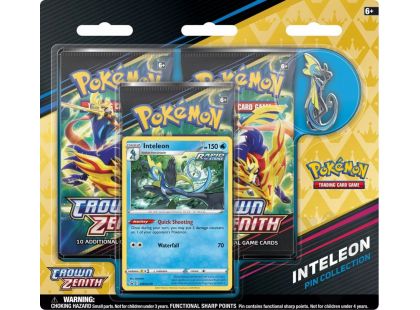 Pokémon TCG: Sword and Shield 12.5 Pin Collection Inteleon