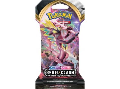 Pokémon TCG: SWSH02 Rebel Clash 1 Blister Booster č.1