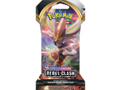 Pokémon TCG: SWSH02 Rebel Clash 1 Blister Booster č.4