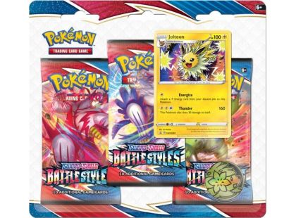 Pokémon TCG: SWSH05 Battle Styles - 3 Blister Booster č.1