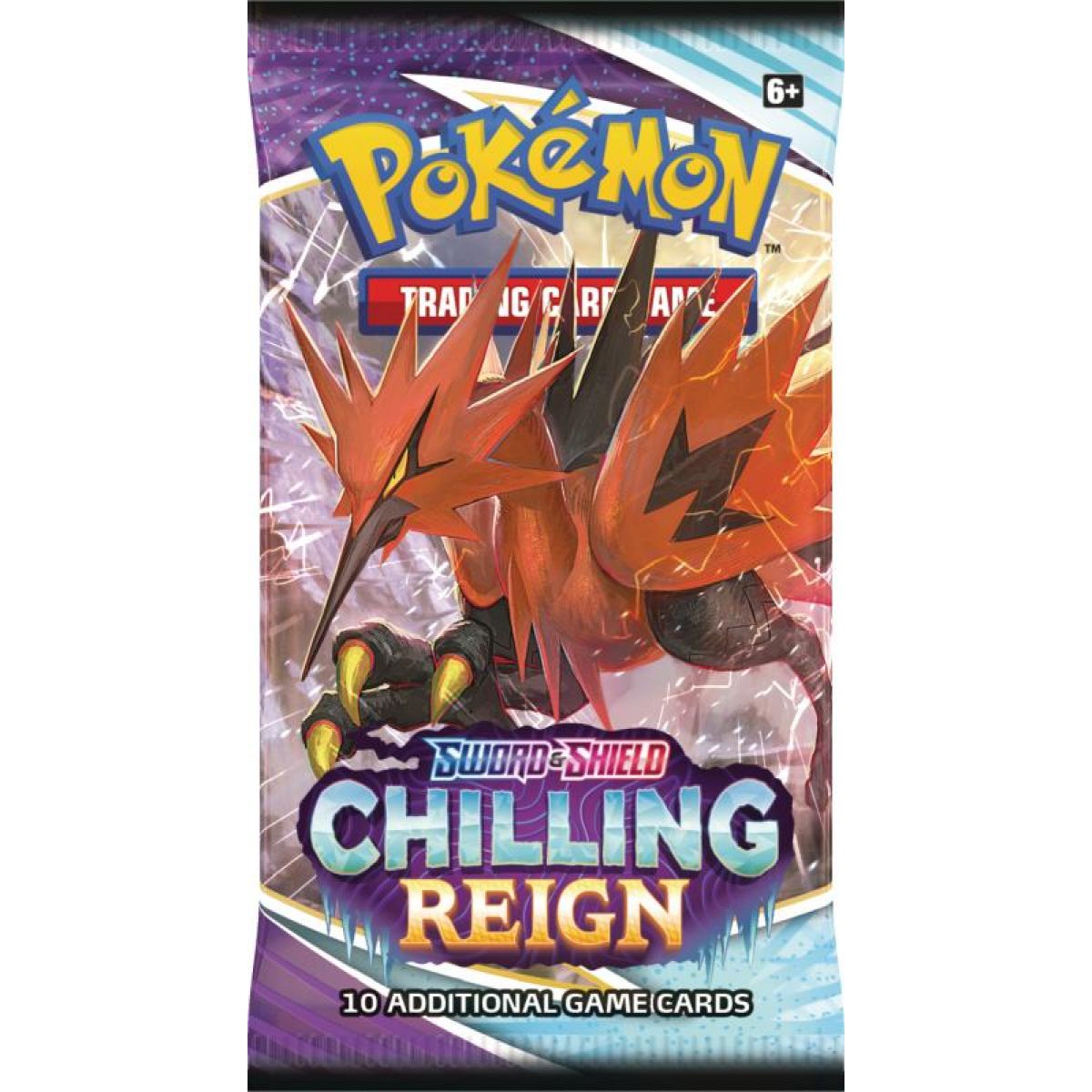 Pokémon TCG: SWSH06 Chilling Reign - Booster Hnědý Pták | Maxíkovy Hračky