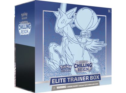 Pokémon TCG: SWSH06 Chilling Reign - Elite Trainer Box modrý
