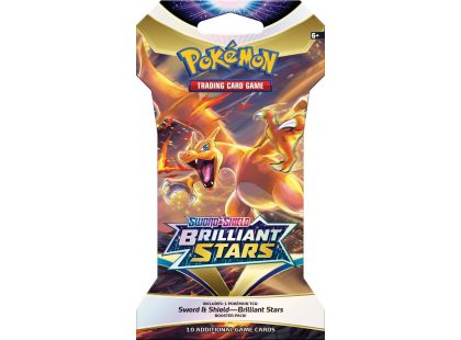 Pokémon TCG: SWSH09 Brilliant Stars - 1 Blister Booster č. 3
