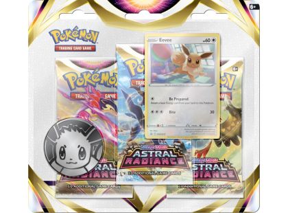 Pokémon TCG: SWSH10 Astral Radiance 3 Blister Booster č. 1