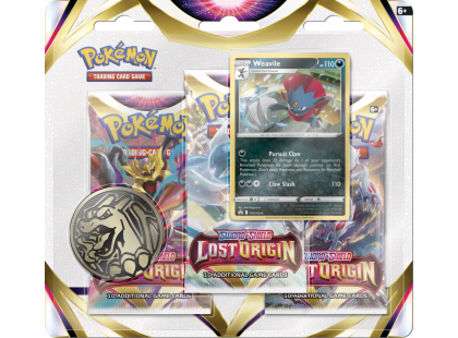 Pokémon TCG: SWSH11 Lost Origin - 3 Blister Booster č.2