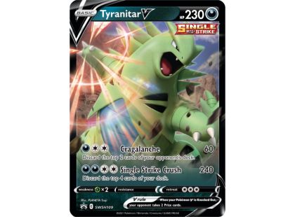 Pokémon TCG: V Strikers Tin motiv Tyranitar V
