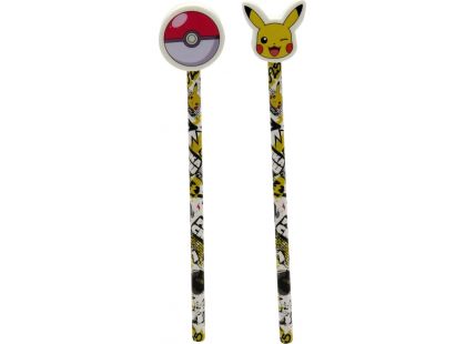 Pokémon tužka s gumou pokéball