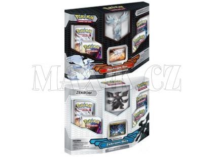 Pokémon BW2 Reshiram Zekrom Figure Box