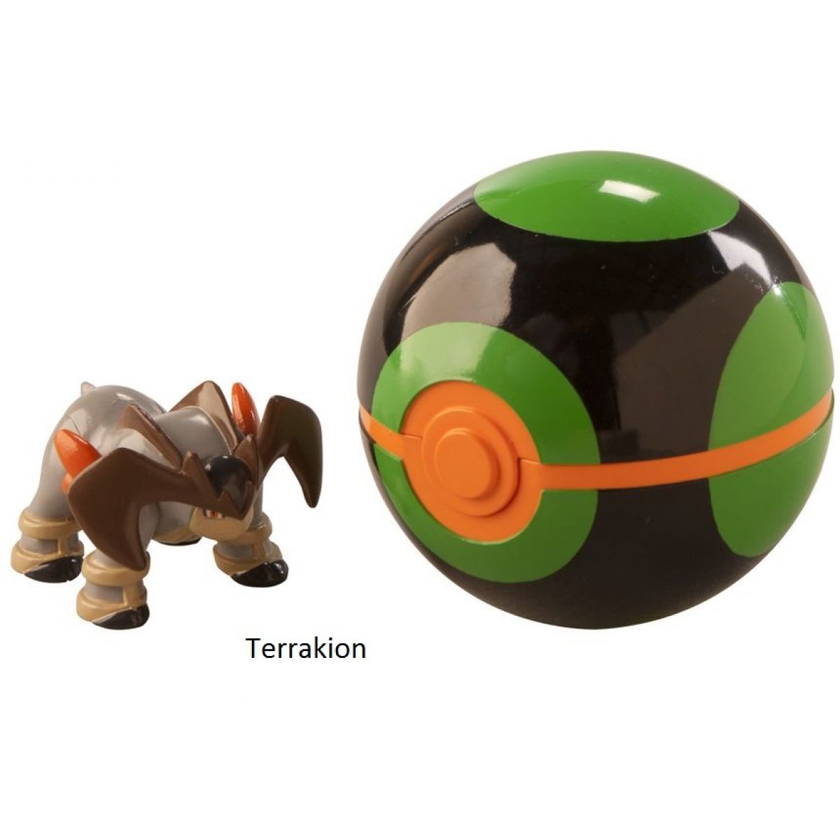 Pokémon Pokéball s figurkou - Terrakion