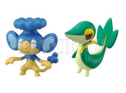 Pokémon Set 2 malé figurky - Snivy vs Pandour