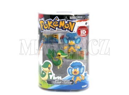 Pokémon Set 2 malé figurky - Snivy vs Pandour