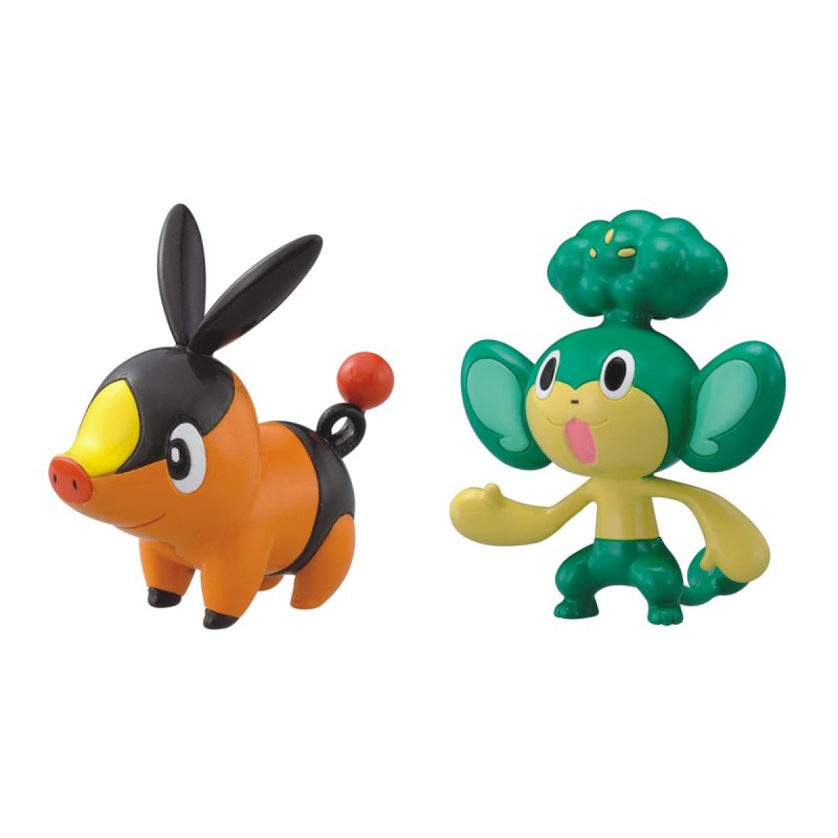 Pokémon Set 2 malé figurky - Tepig vs Pansage