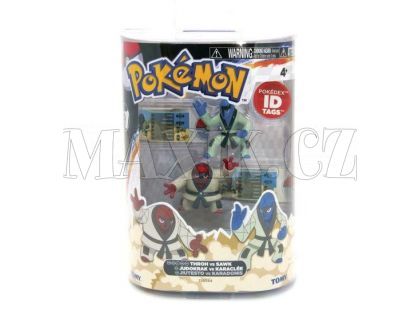 Pokémon Set 2 malé figurky - Troh vs Sawk