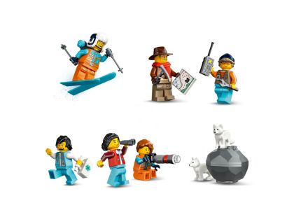 LEGO® City 60470 Polární expres pro průzkumníky Arktidy