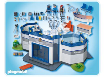Policejní velitelství Playmobil 4264