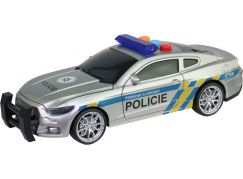 Policejní auto na setrvačník světlo zvuk (čeština) na baterie