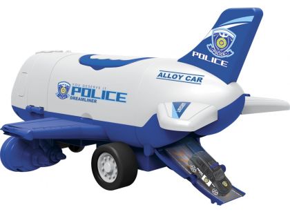 Policejní letadlo garáž