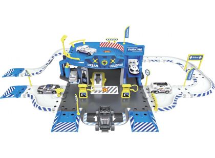 Policejní stanice garáž- Poškozený obal