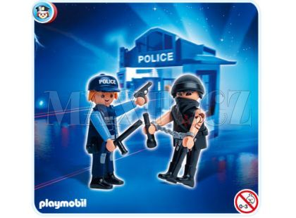 Policista s banditou Playmobil 5878