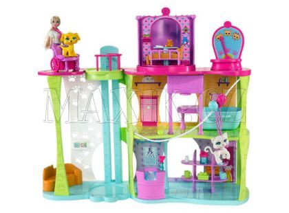 Polly Pocket Nemocnice pro zvířátka P5050