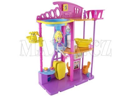 Polly Pocket Přísavkový dům Mattel X0107