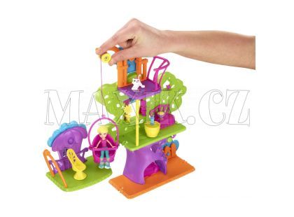 Polly Pocket Sada na zeď Stromečkový dům