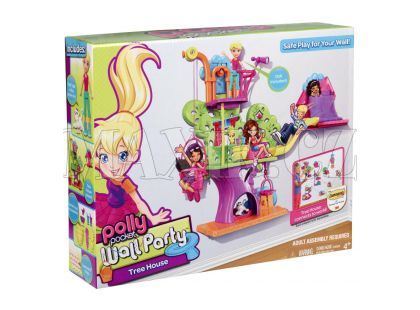 Polly Pocket Sada na zeď Stromečkový dům