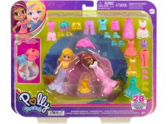 Mattel Polly Pocket velká sada oblečků a doplňků mořská panna