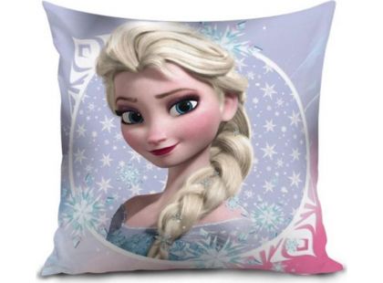 Polštář Frozen Anna a Elsa 35 x 35 cm