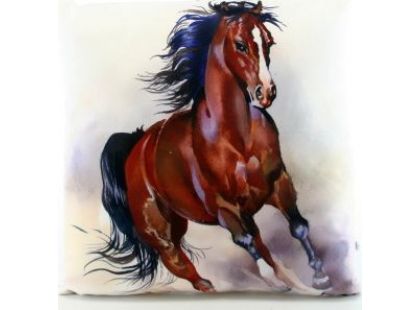 Polštářek kůň 33 x 33 cm